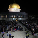 Palestinians-Dome-of-the-Rock-Laylat-al-Qadar