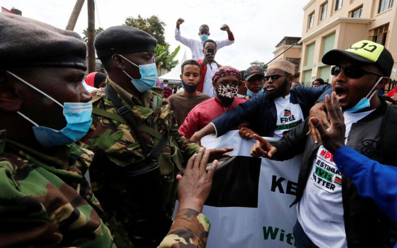 Kenyans protest against Israeli attacks on Gaza