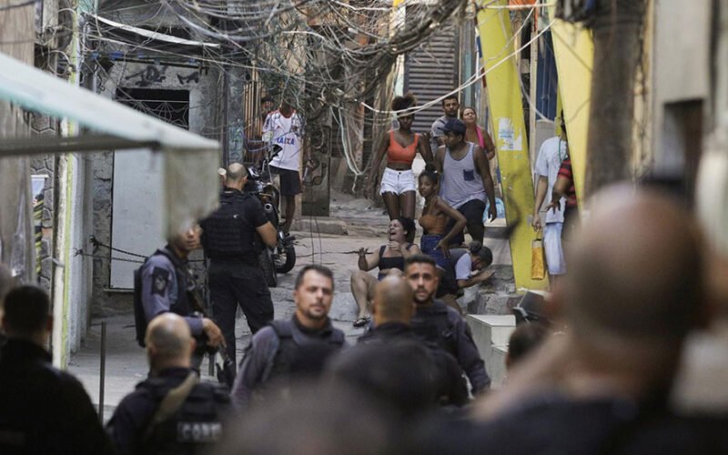 Rio police draws international ire as 25 killed in drug gun battle
