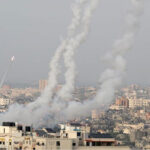Rockets-Palestinian-militants-Gaza
