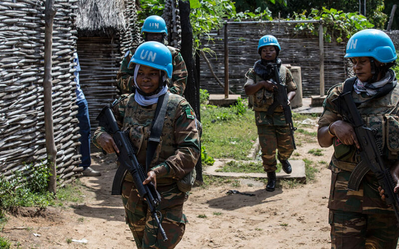 Female peacekeeper killed in DRC