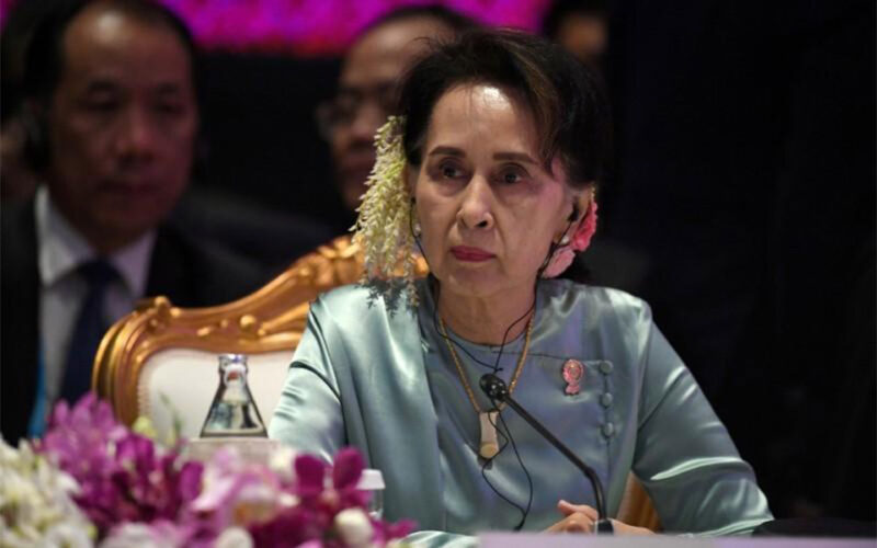 Myanmar’s Suu Kyi on trial, thanks people for birthday wishes