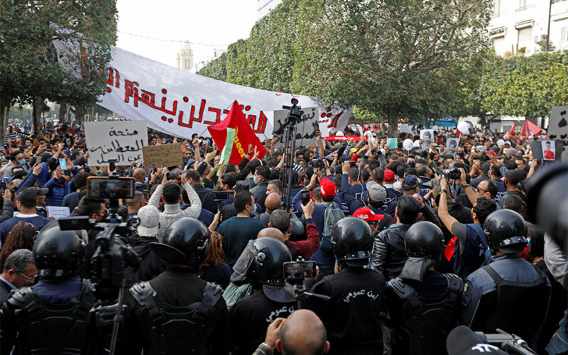 Tunisia: Protests against police spreads