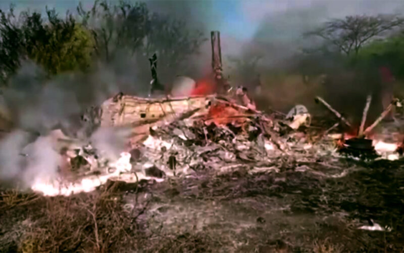 Over 10 Kenyan soldiers killed in helicopter crash