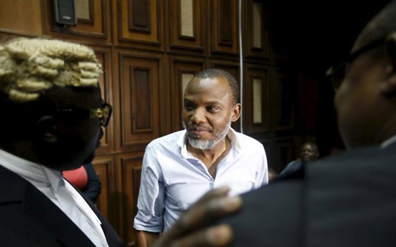 Nigeria Supreme Court blocks release of separatist leader Kanu