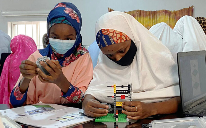 Teenage girls Nigeria ‘open their minds’ with robotics
