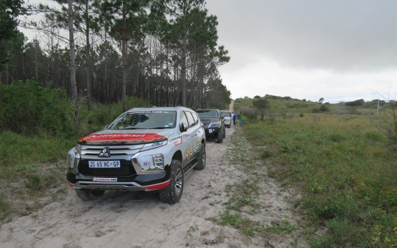 Mitsubishi Pajero Sport kicks up dust in the dunes of northern KwaZulu-Natal