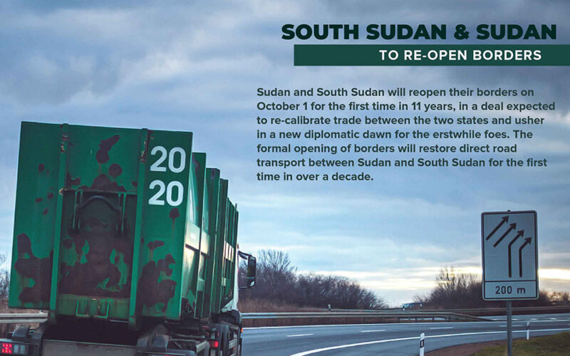 Trade Boost: South Sudan, Sudan to re-open border