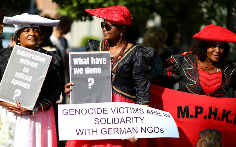 German genocide deal criticised