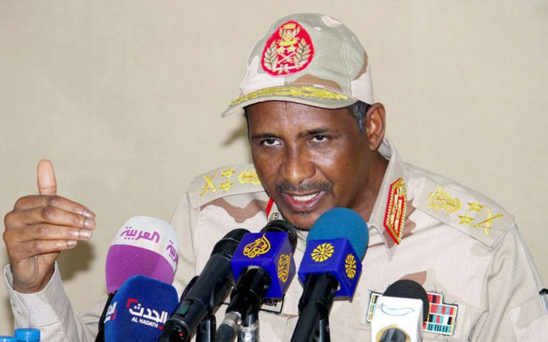 Hemedti says Sudan should be open to naval base accord with Russia, or others