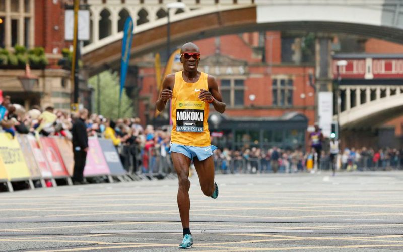 South Africa’s Mokoka breaks world record in first 50km race