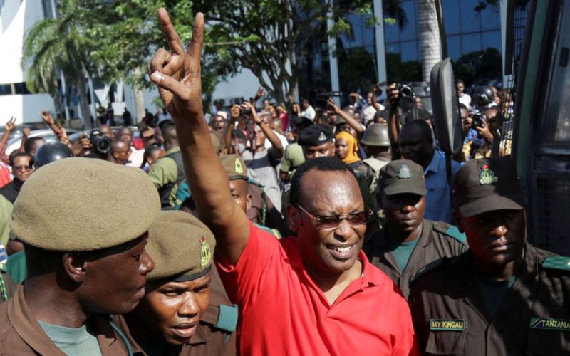 Tanzania frees opposition leader, drops charges