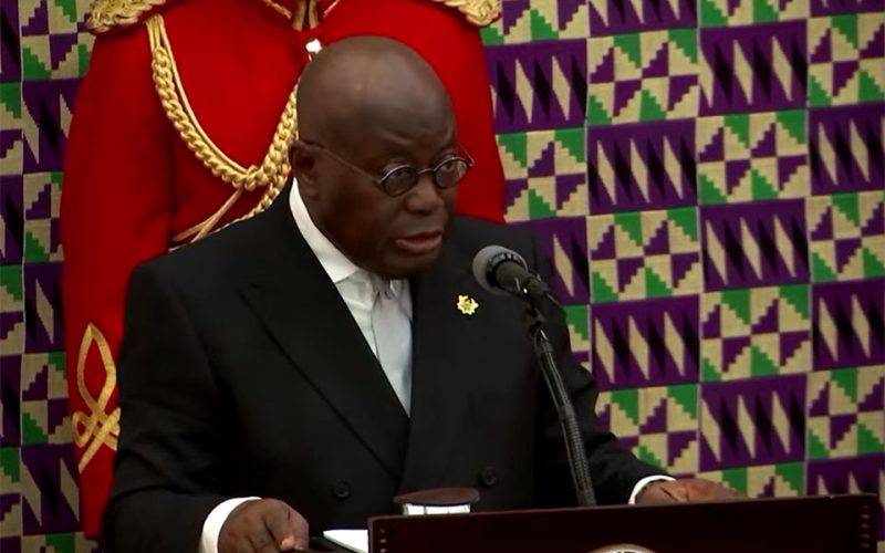 President Akufo-Addo delivers 2022 State Of Nation Address