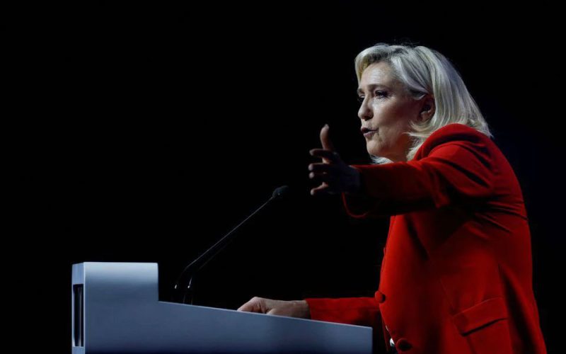 Faced with criticism, Le Pen allies tone down rhetoric on proposed hijab ban