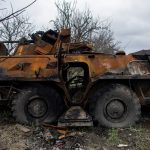 destroyed-Russian-BTR-armoured-personnel-carrier