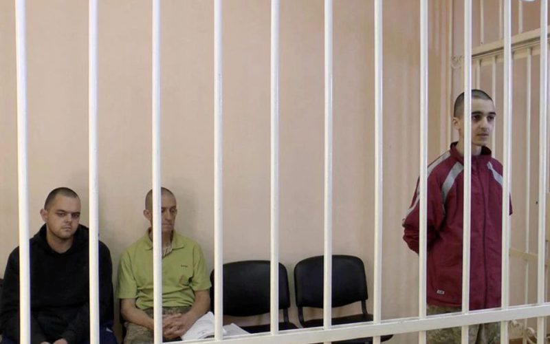 Moroccan, 2 Britons sentenced to death for Ukraine war activities