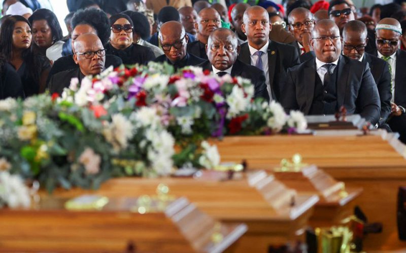 South Africa mourns the 21 victims of tavern tragedy
