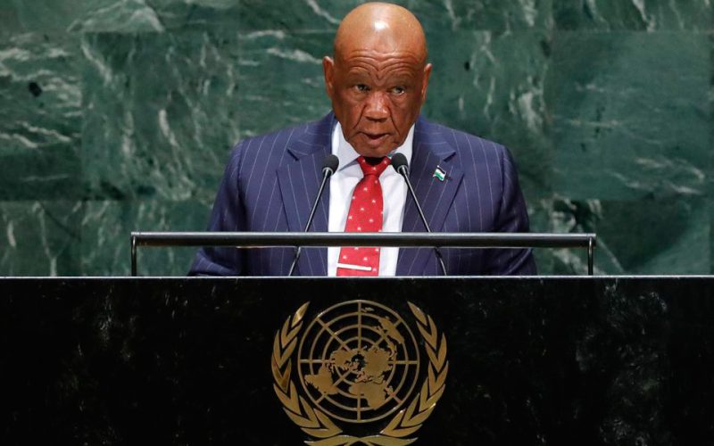 Charges dropped against Lesotho ex-PM Thabane over murder of estranged wife