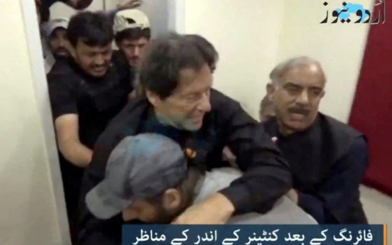 Ousted Pakistan PM Imran Khan shot in shin in what aides call assassination attempt
