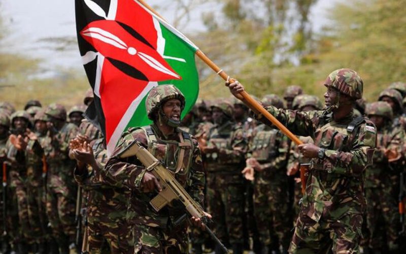Kenya deploys troops to DRC