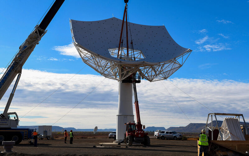 Construction of Africa’s largest science experiment, world’s largest telescope, underway in South Africa