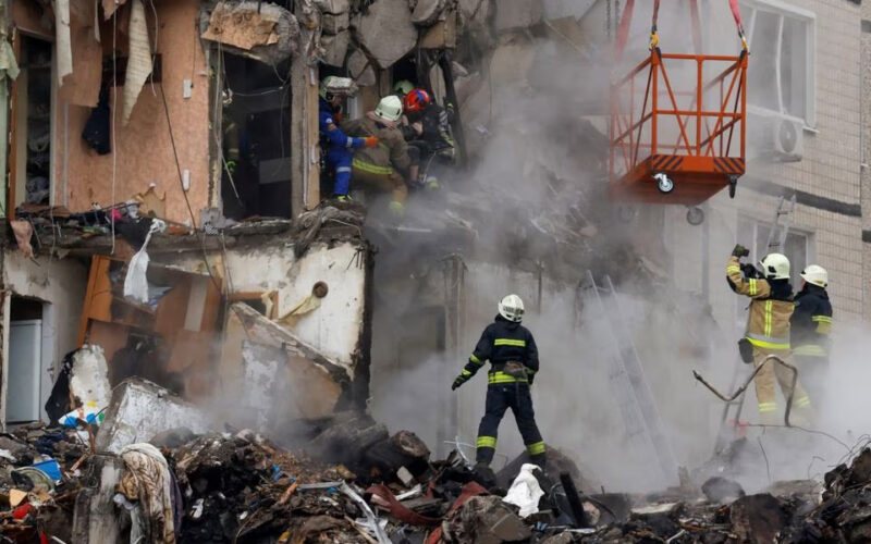 Rescue hopes fade after Russian attack in Ukraine’s Dnipro, dozens feared dead