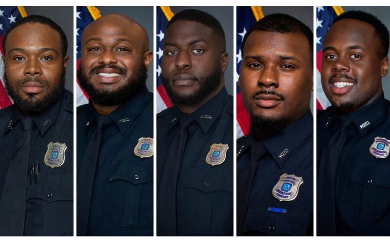 Five ex-Memphis police officers charged with murder in death of Tyre Nichols