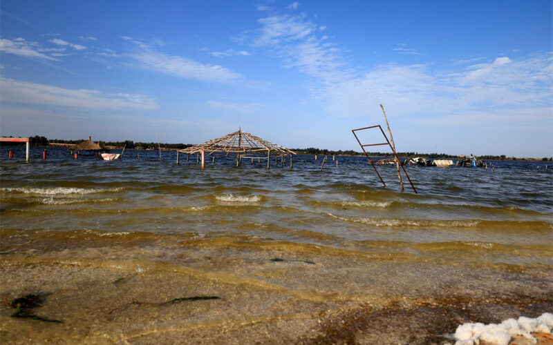 Life’s no longer rosy at Senegal’s Pink Lake after floods