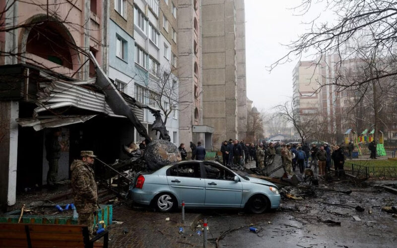 Ukrainian interior minister killed in helicopter crash near Kyiv