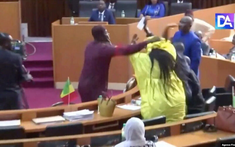 Senegal MP jailed for kicking pregnant colleague