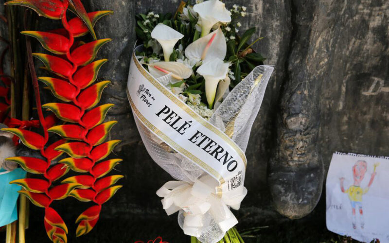 Brazil bids farewell to ‘king of soccer’ Pele with 24-hour wake