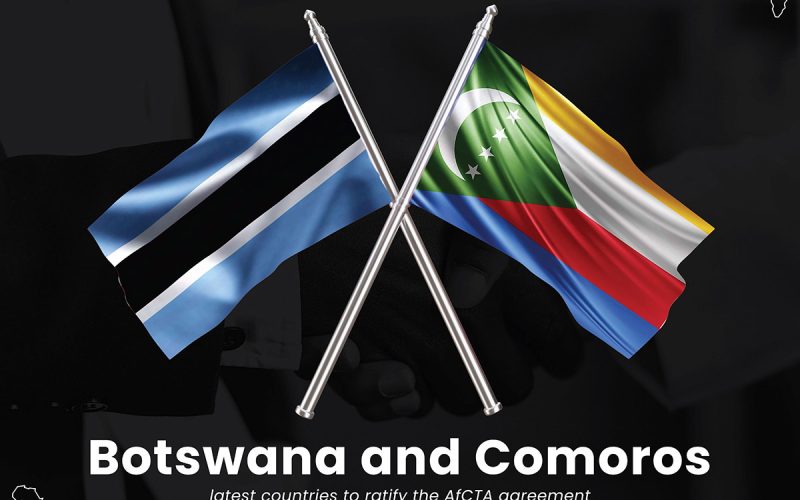 Botswana and Comoros latest countries to ratify the AfCTA agreement