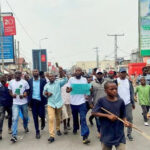 Congolese-demonstrators