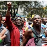 Kenyan-small-scale-traders-protest