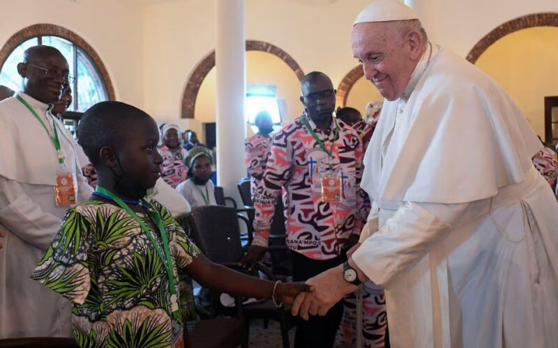 Pope offers a solution to end DRC conflict