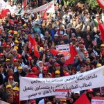 Tunisian-General-Labour-Union-supporters