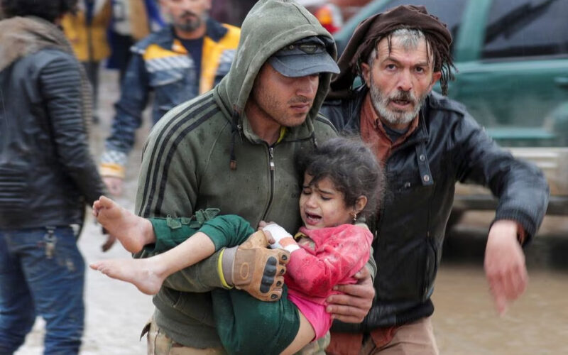 Huge earthquake kills 2,700 in Turkey and Syria, bad weather worsens plight