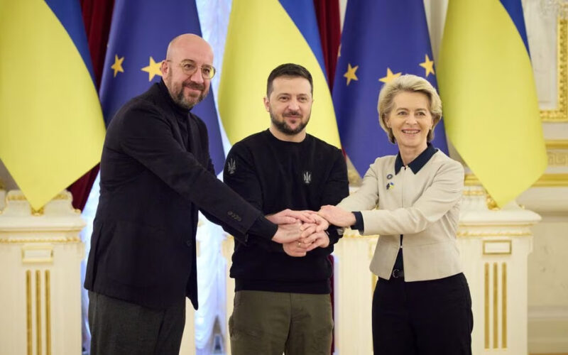 Zelenskiy vows to defend ‘fortress’ Bakhmut, hosts EU leaders in Kyiv
