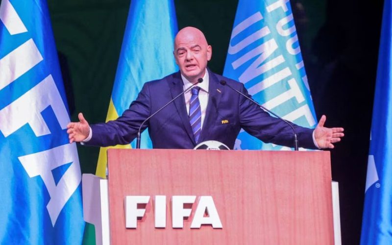 Infantino re-elected FIFA president, telling critics ‘I love you all’