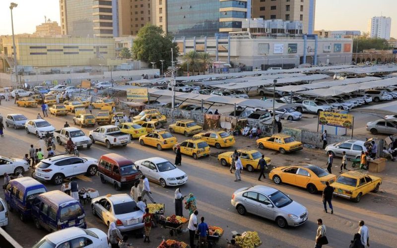 Khartoum’s yellow taxis stand idle as technology trumps tradition