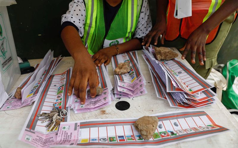 Nigeria counts votes in elections to choose new state governors