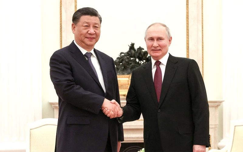 Putin flaunts alliance with Xi as ‘dear friends’ meet in Kremlin