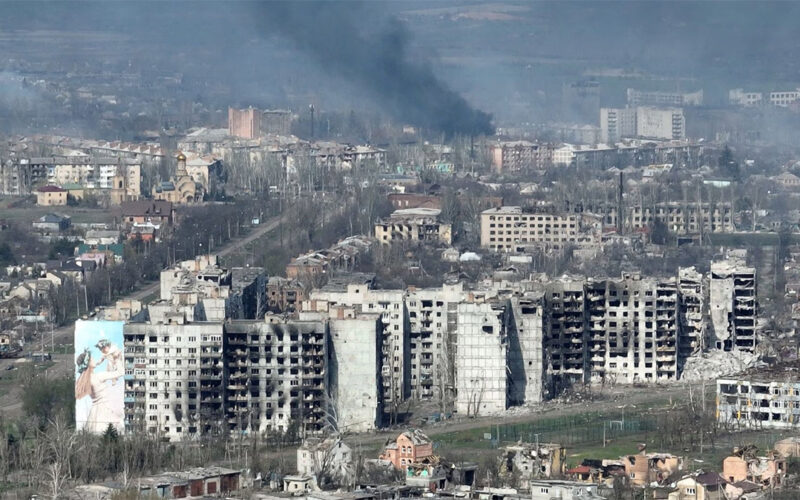Ukraine reports unprecedentedly bloody fighting in Bakhmut