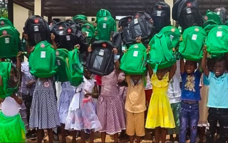 Solar backpack transforming school children’s lives in Eswatini
