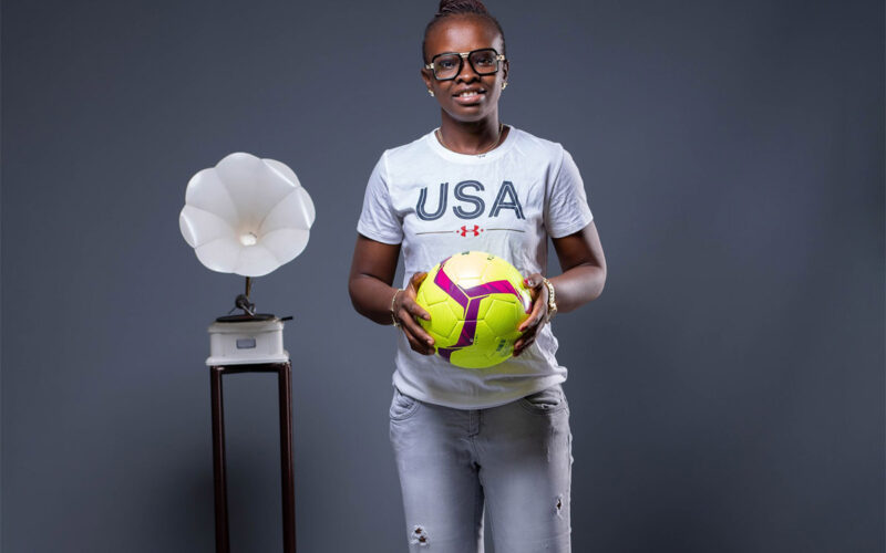 Former Ghana midfielder, Doreen Awuah, is bringing football to young girls