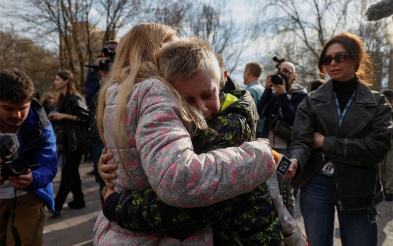‘It was heartbreaking’: Ukraine children back home after alleged deportation
