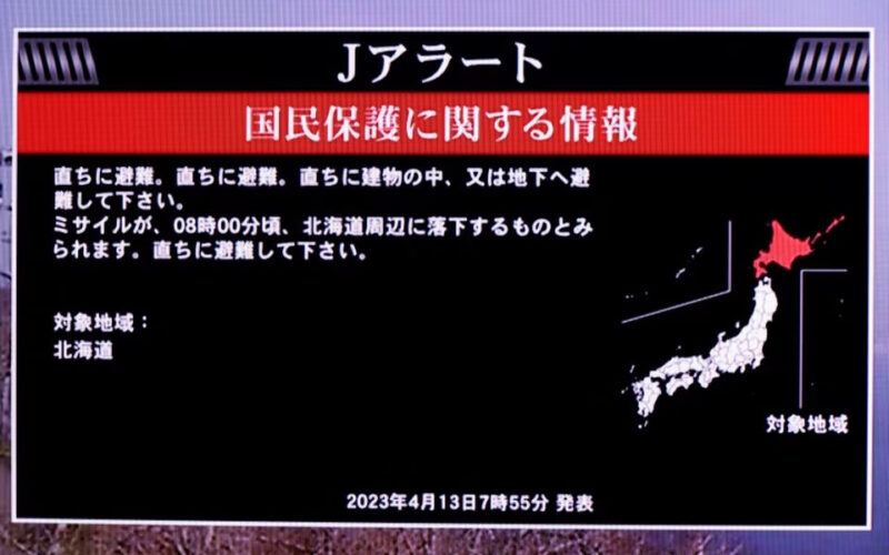 Japan says evacuation warning for North Korea missile was not a mistake