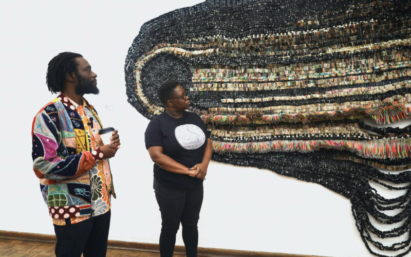 Moffat Takadiwa’s landmark exhibition uses found materials to comment on Zimbabwe’s colonial hangover