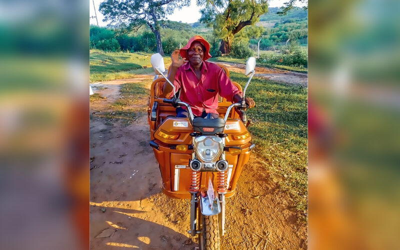 Solar-powered tricycles offer solution to transport problems in rural Zimbabwe