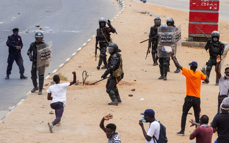 Angola fuel hike protesters clash with police